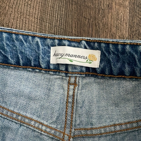 Heavy Manners Babygirl Baggy Leg Denim - Picture 3 of 6